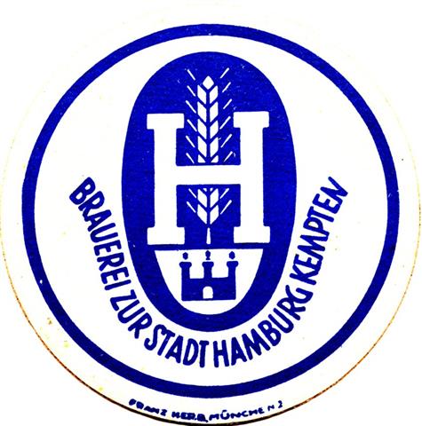 kempten ke-by stadt hamburg rund 1ab (rund215-u franz herb fett-blau)